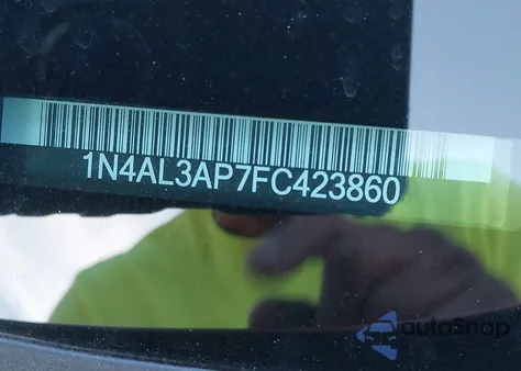 2015 Nissan Altima 2.5 S из США, поврежденный, VIN 1N4AL3AP7FC423860